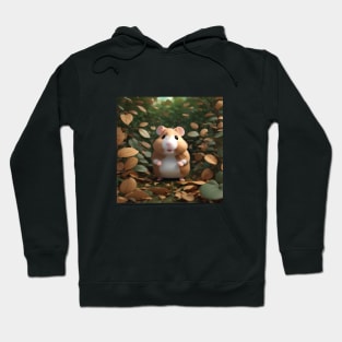 Hamster in Nature Hoodie